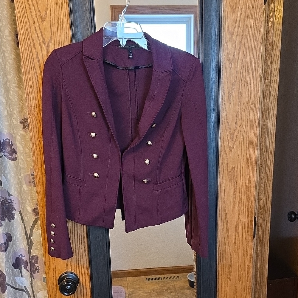 Women's Purple/Burgundy Blazer